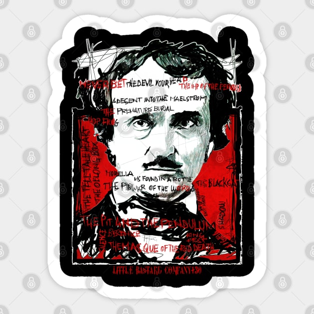 Poe Sticker by LittleBastard